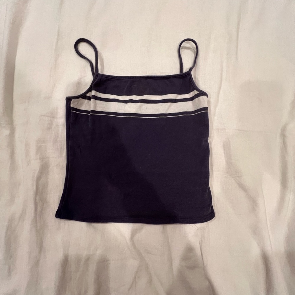 Blue tank top from Garage